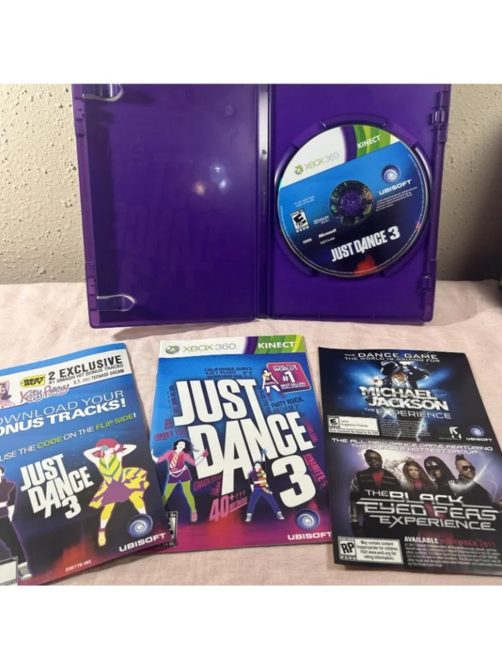 Just Dance 3 (Xbox 360) CIB COMPLETE & TESTED